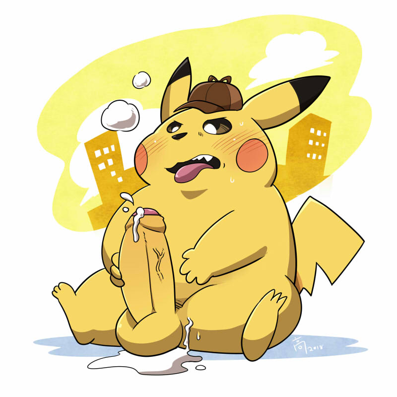 Detective Pikachu (Detective Pikachu (Series)) Rule 34 Image