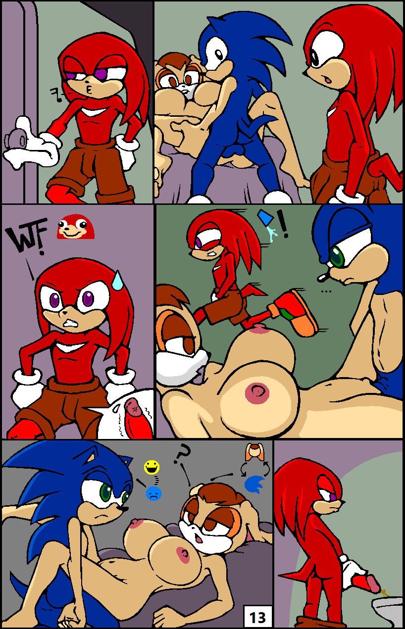 Knuckles The Echidna (Sonic (Series)) Rule 34 Image
