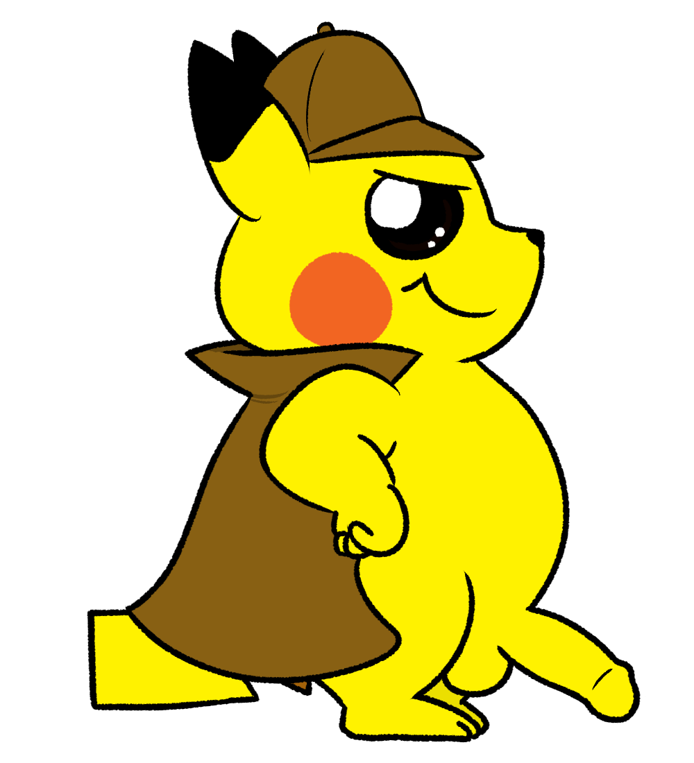 Detective Pikachu (Detective Pikachu (Series)) Rule 34 Image