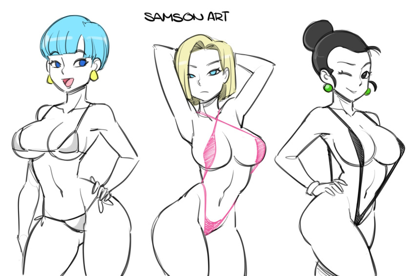 Android 18 (Dragon Ball) Rule 34 Image