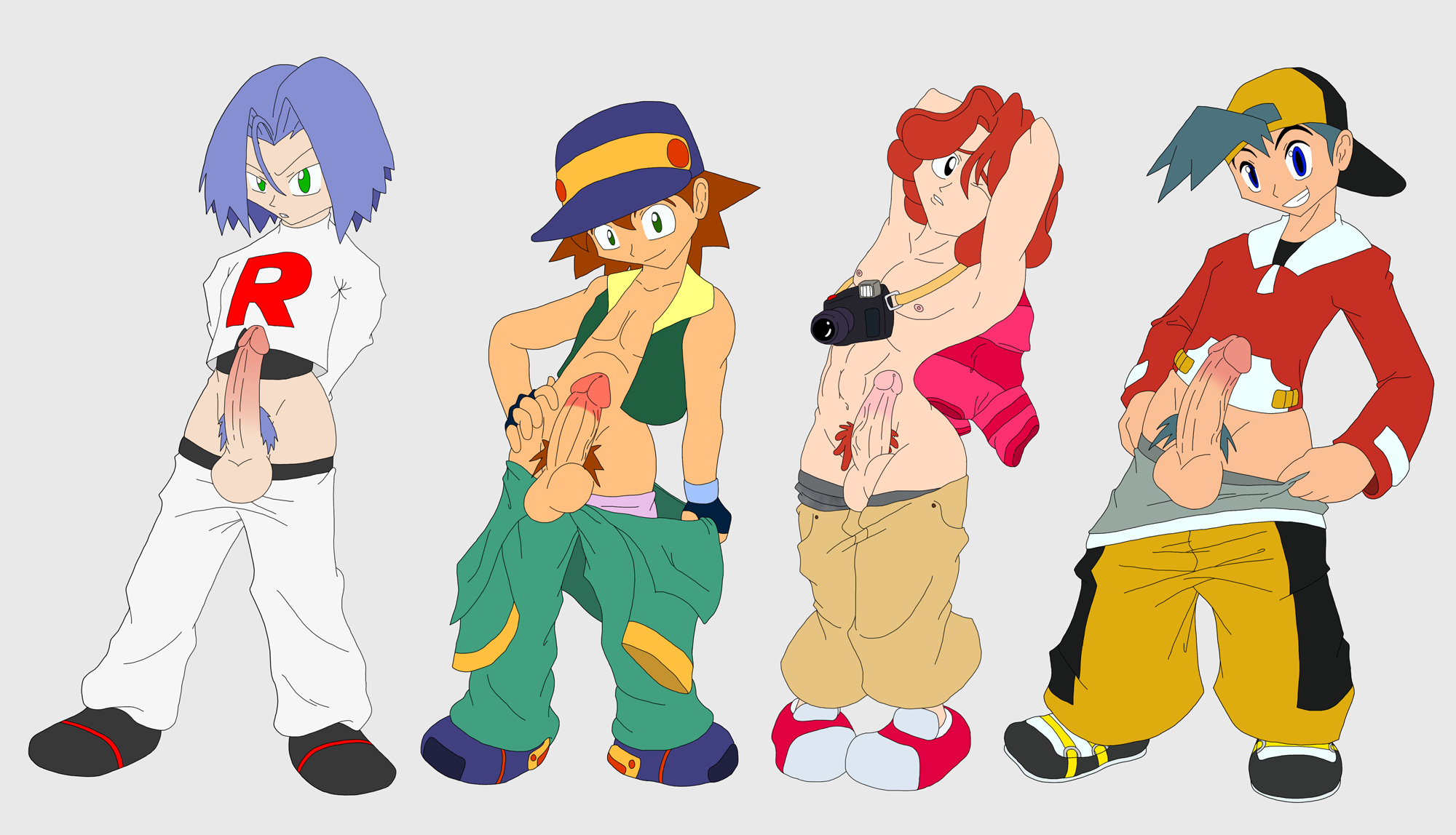 Ethan (Pokemon) Rule 34 Image