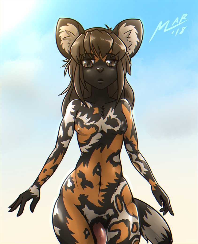 African Wild Dog Rule 34 Image