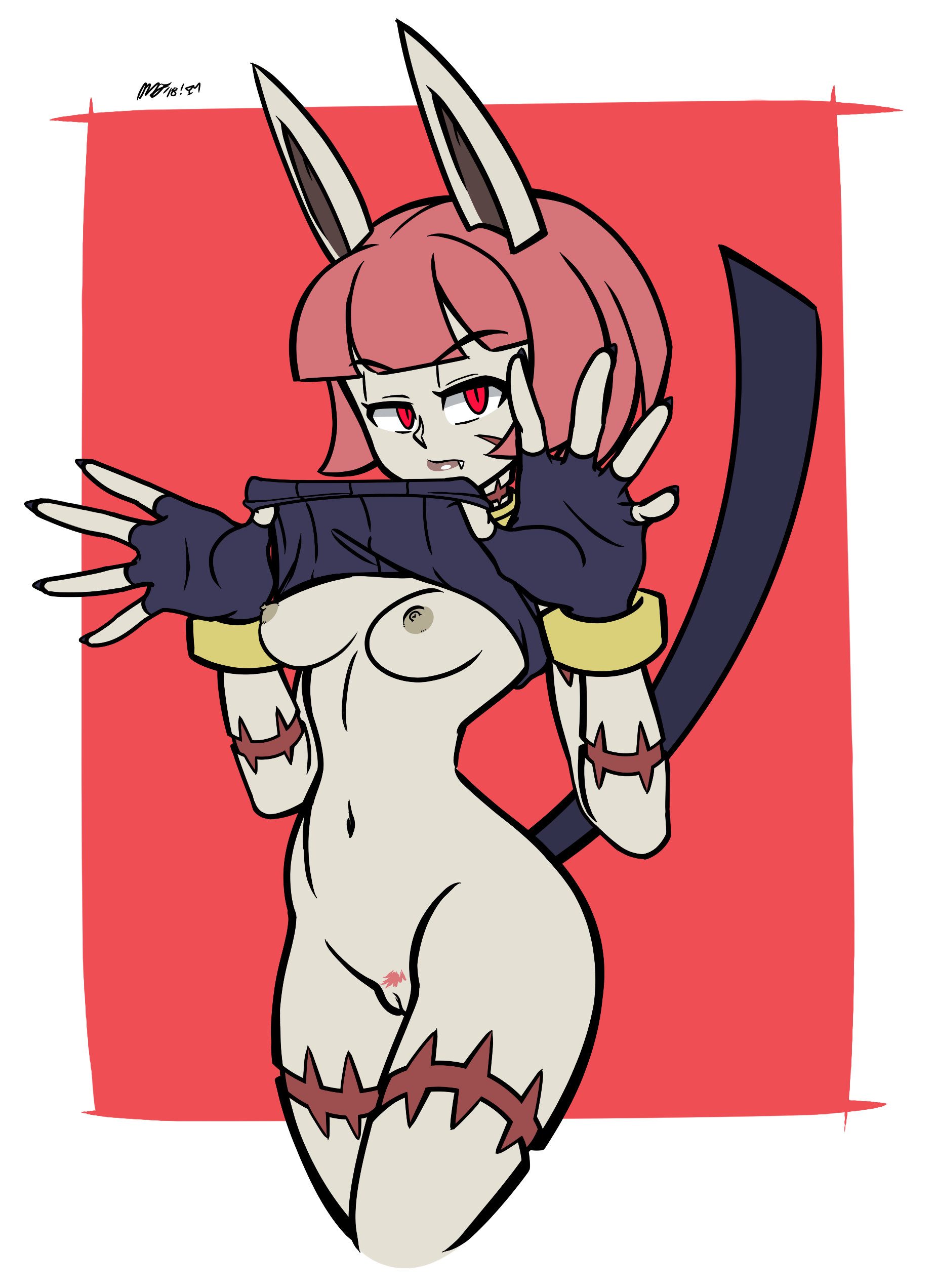 Double (Skullgirls) Rule 34 Image