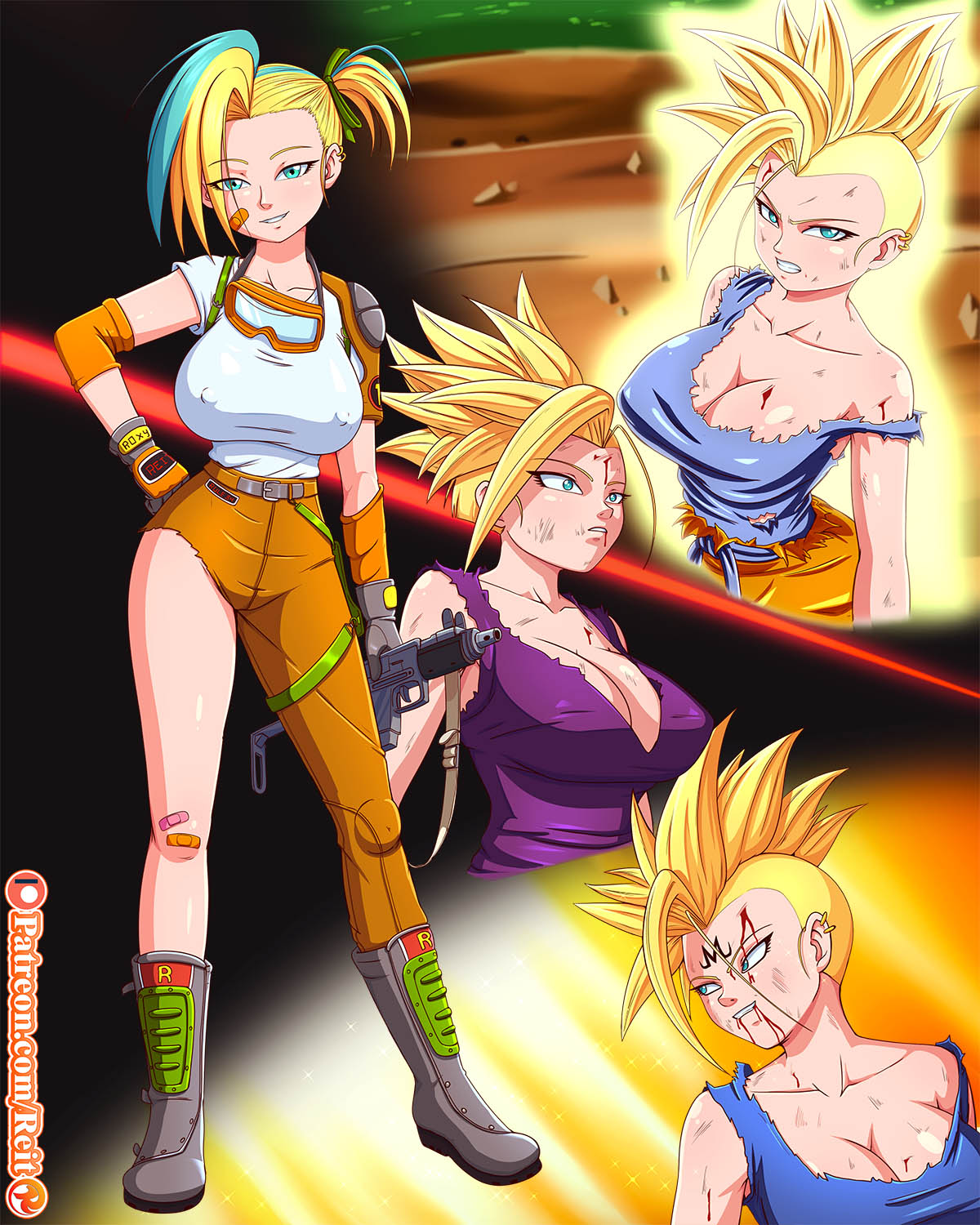 Bulma Briefs (Dragon Ball) Rule 34 Image