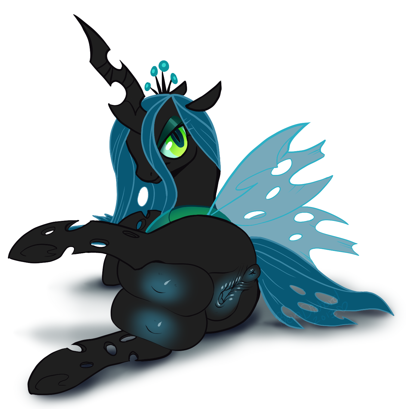Queen Chrysalis (Mlp) Rule 34 Image