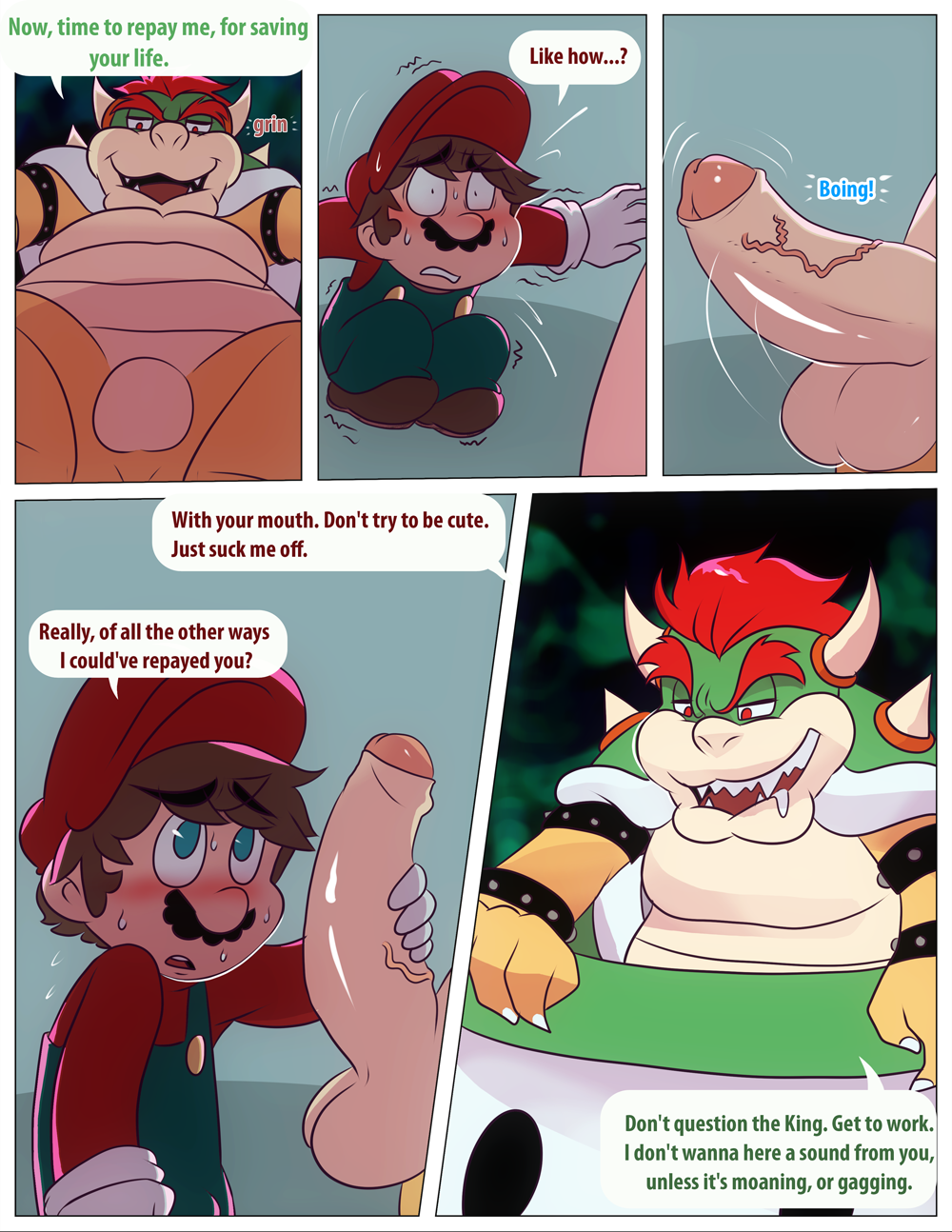 Bowser (Mario (Series)) Rule 34 Image
