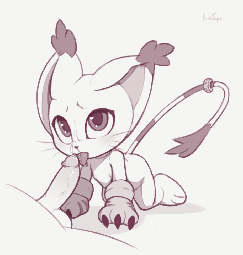 Gatomon (Digimon) Rule 34 Image