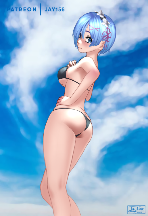 Rem (Re:Zero) Rule 34 Image
