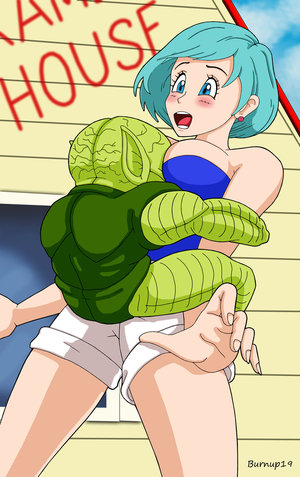 Bulma Briefs (Dragon Ball) Rule 34 Image