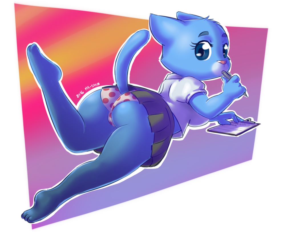Nicole Watterson (The Amazing World Of Gumball) Rule 34 Image