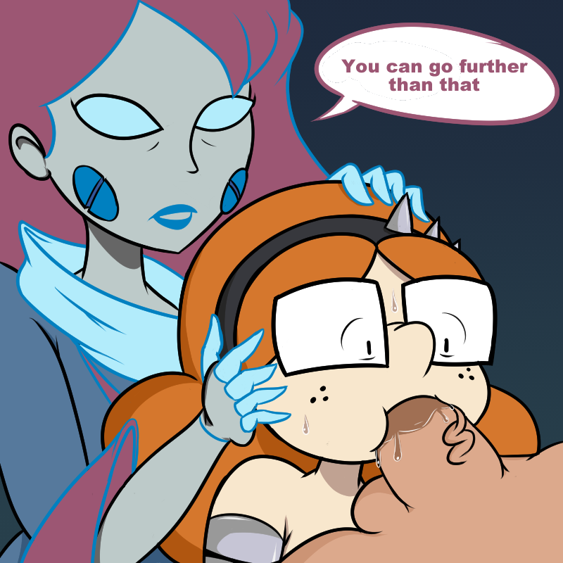Assisted Fellatio Rule 34 Image