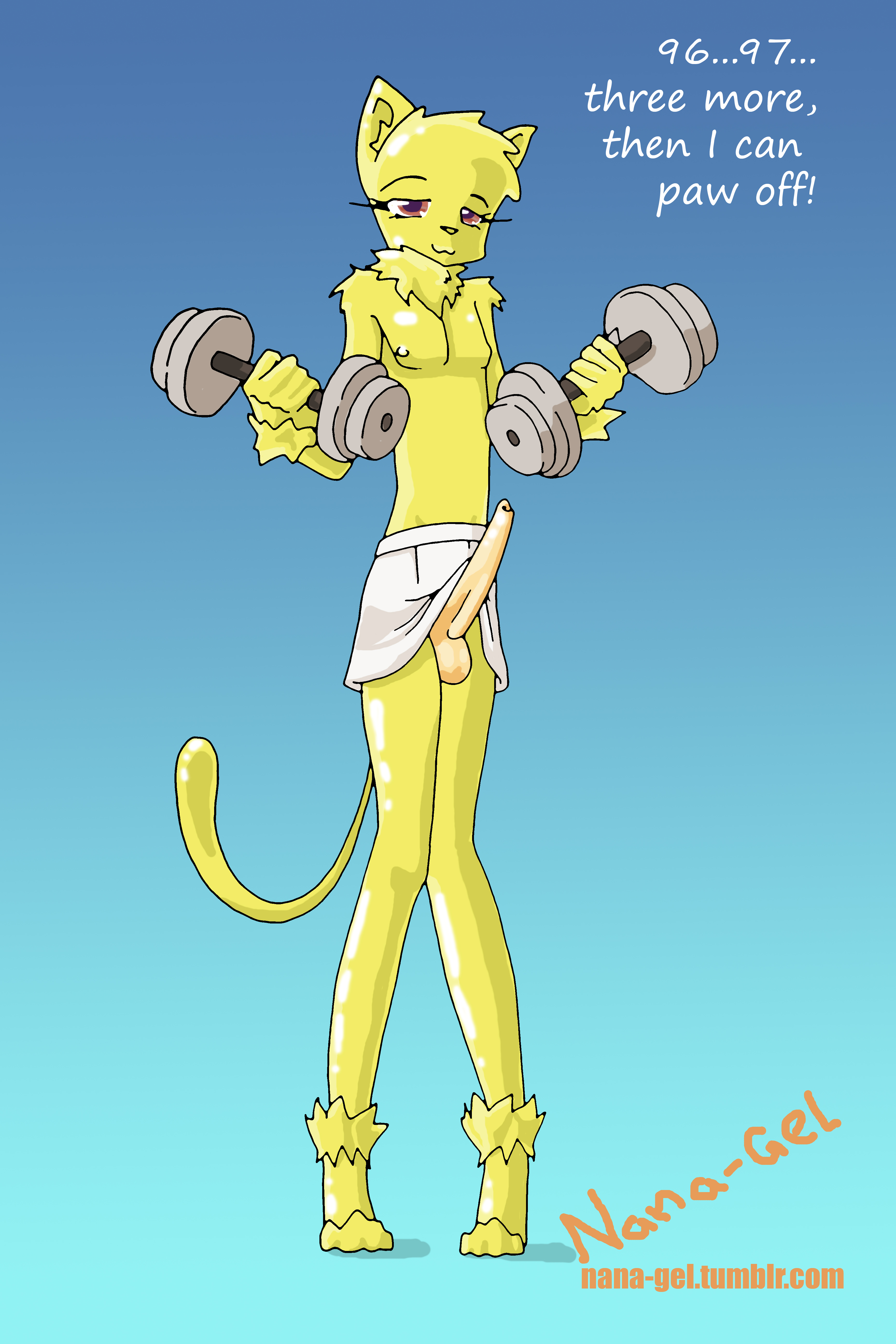 Gold Kitty Gel Rule 34 Image