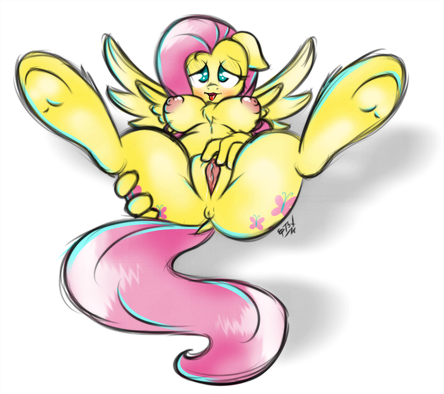 Fluttershy (Mlp) Rule 34 Image