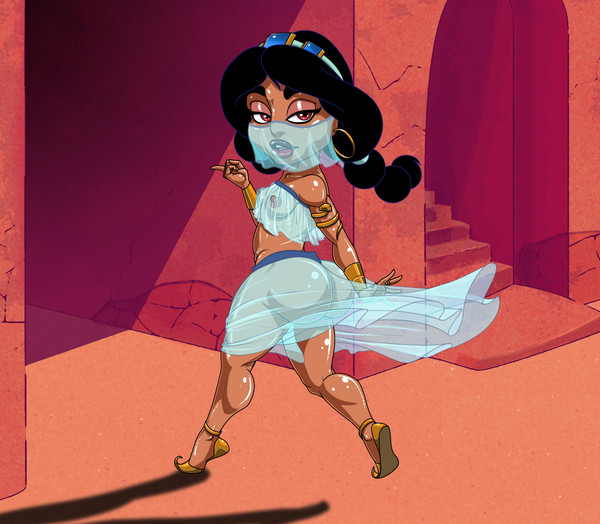Princess Jasmine (Aladdin) Rule 34 Image