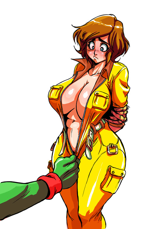 Raphael (April O'Neil) Rule 34 Image