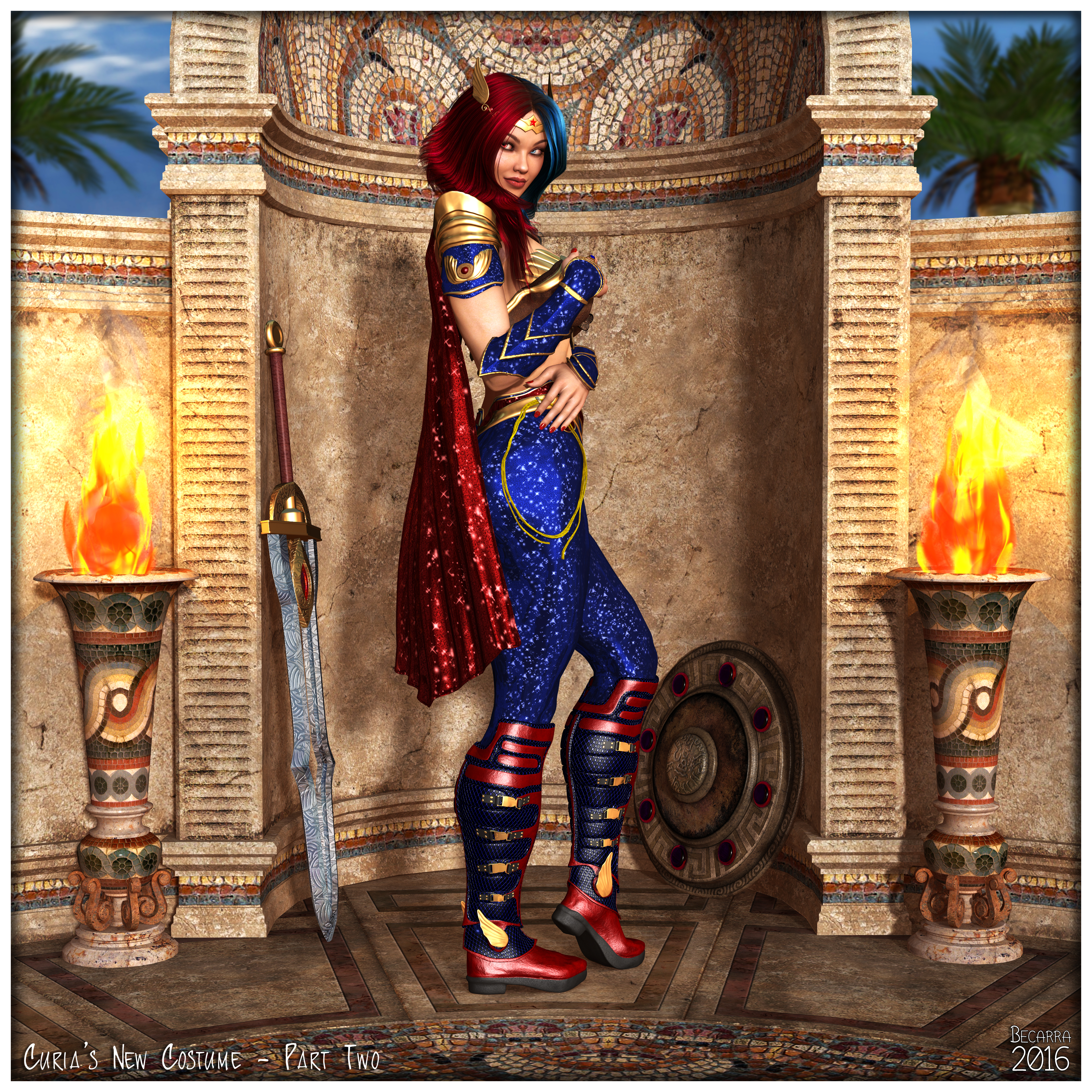 Wonder Woman (Cosplay) Rule 34 Image