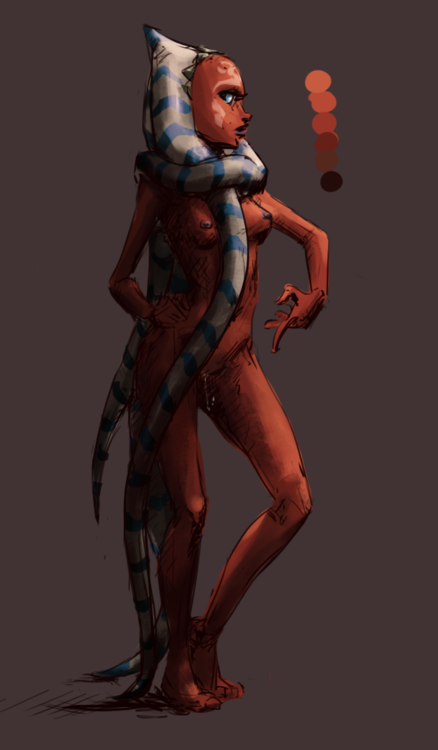 Ahsoka Tano (Clone Wars) Rule 34 Image