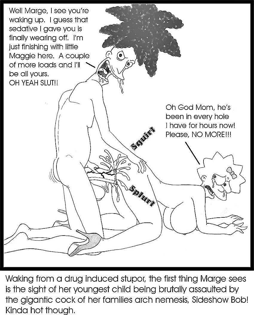 Maggie Simpson (The Simpsons) Rule 34 Image