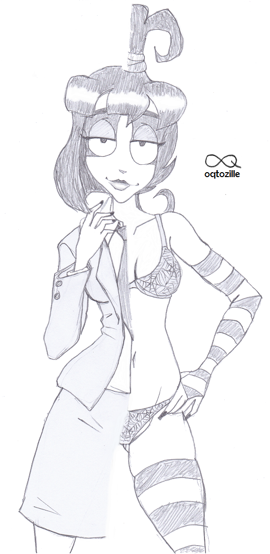 Lydia Deetz (Beetlejuice) Rule 34 Image