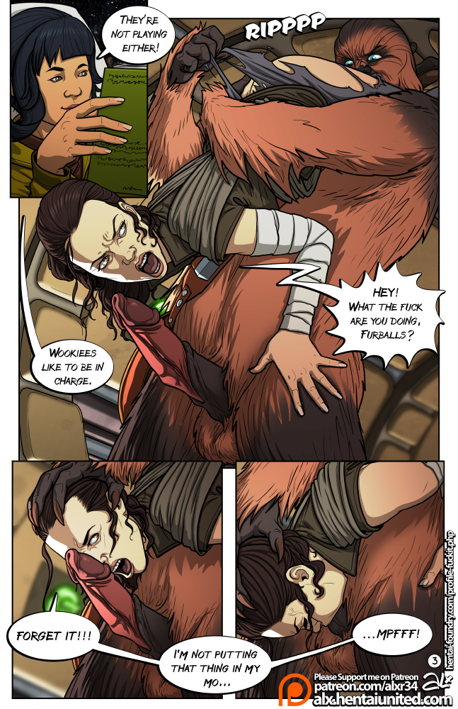 Chewbacca (Star Wars) Rule 34 Image