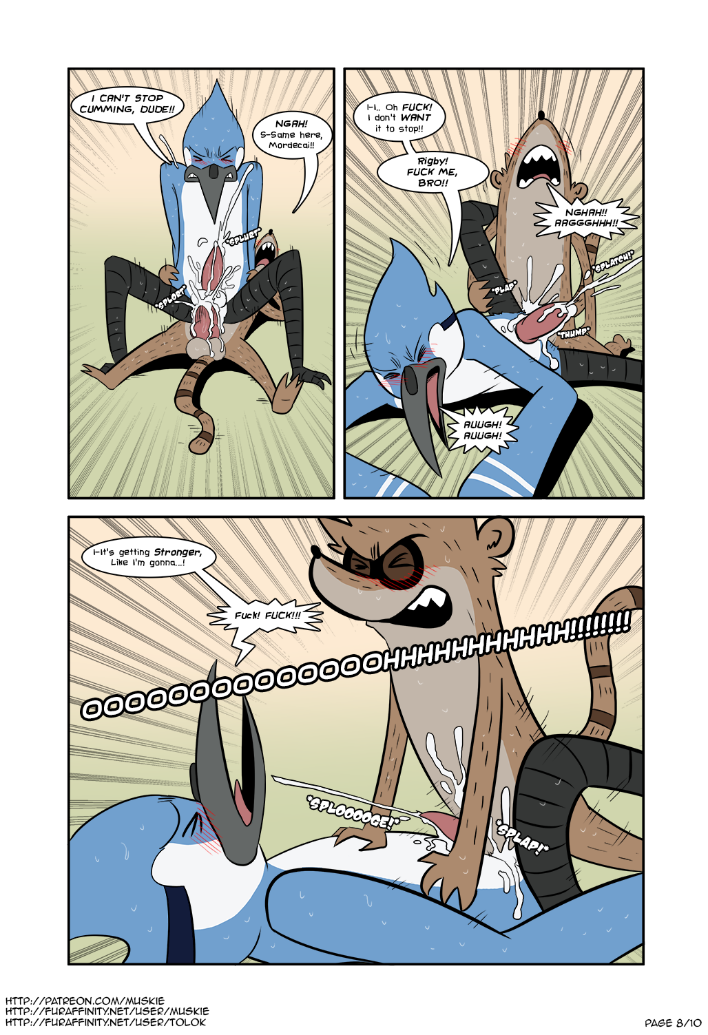 Mordecai (Cartoon Network) Rule 34 Image