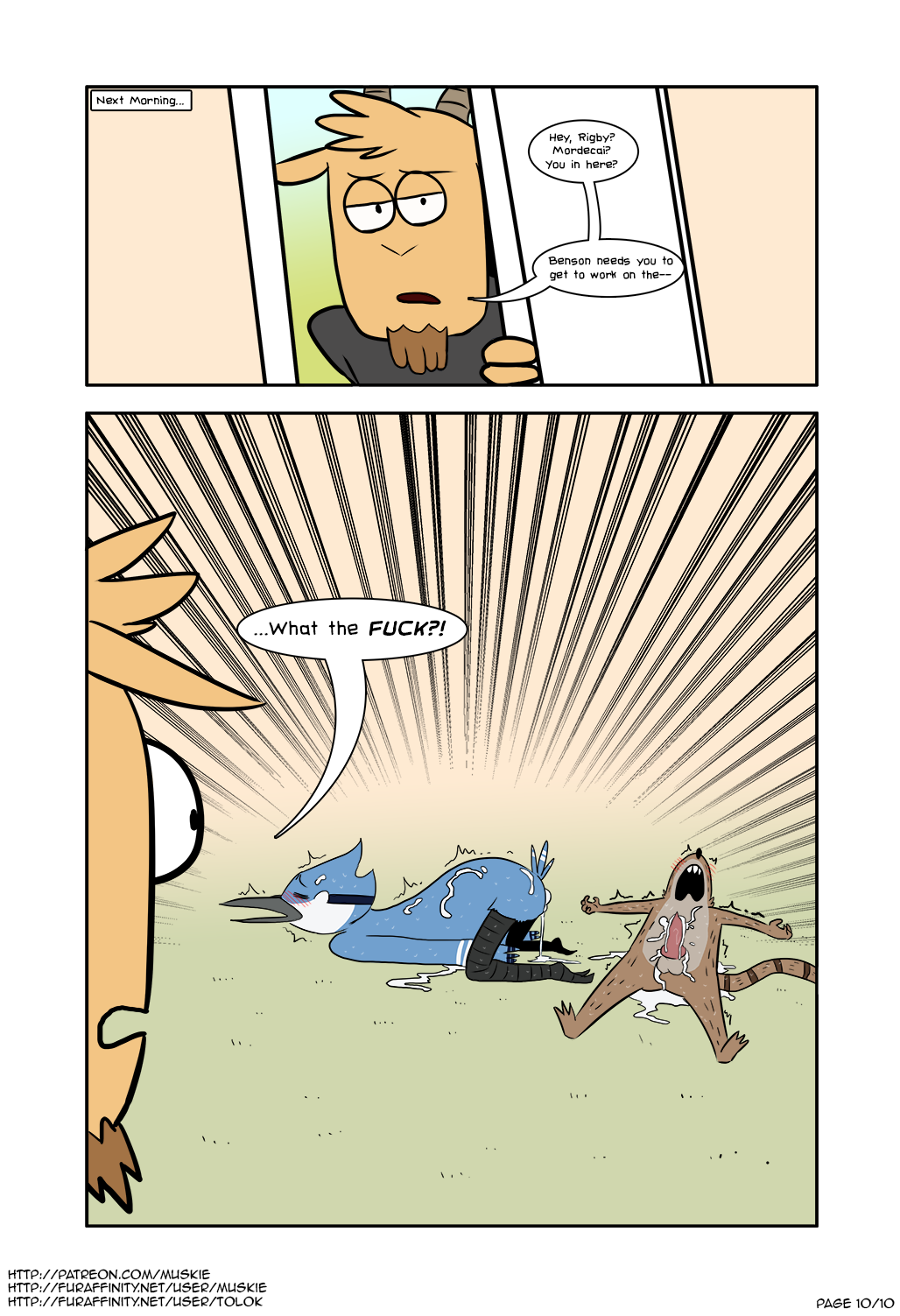 Mordecai (Cartoon Network) Rule 34 Image