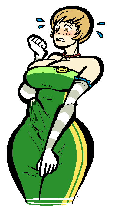 Satonaka Chie (Persona) Rule 34 Image