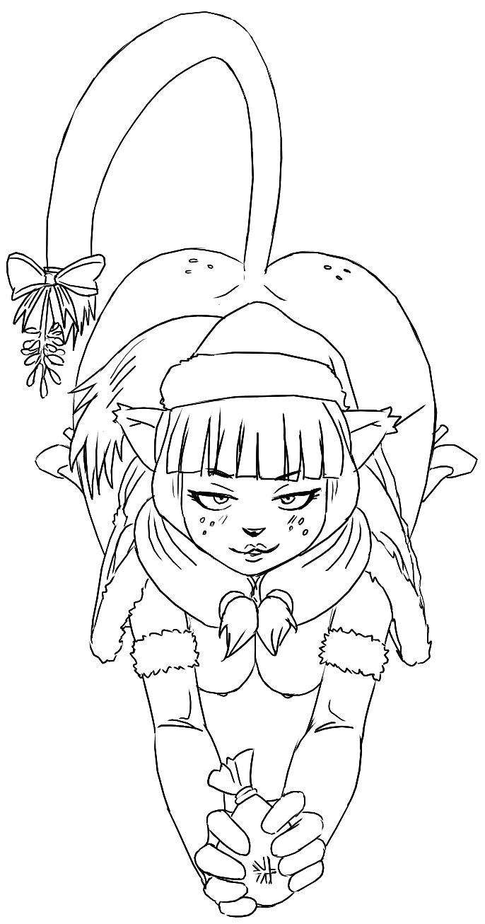 Ecaflip (Christmas) Rule 34 Image