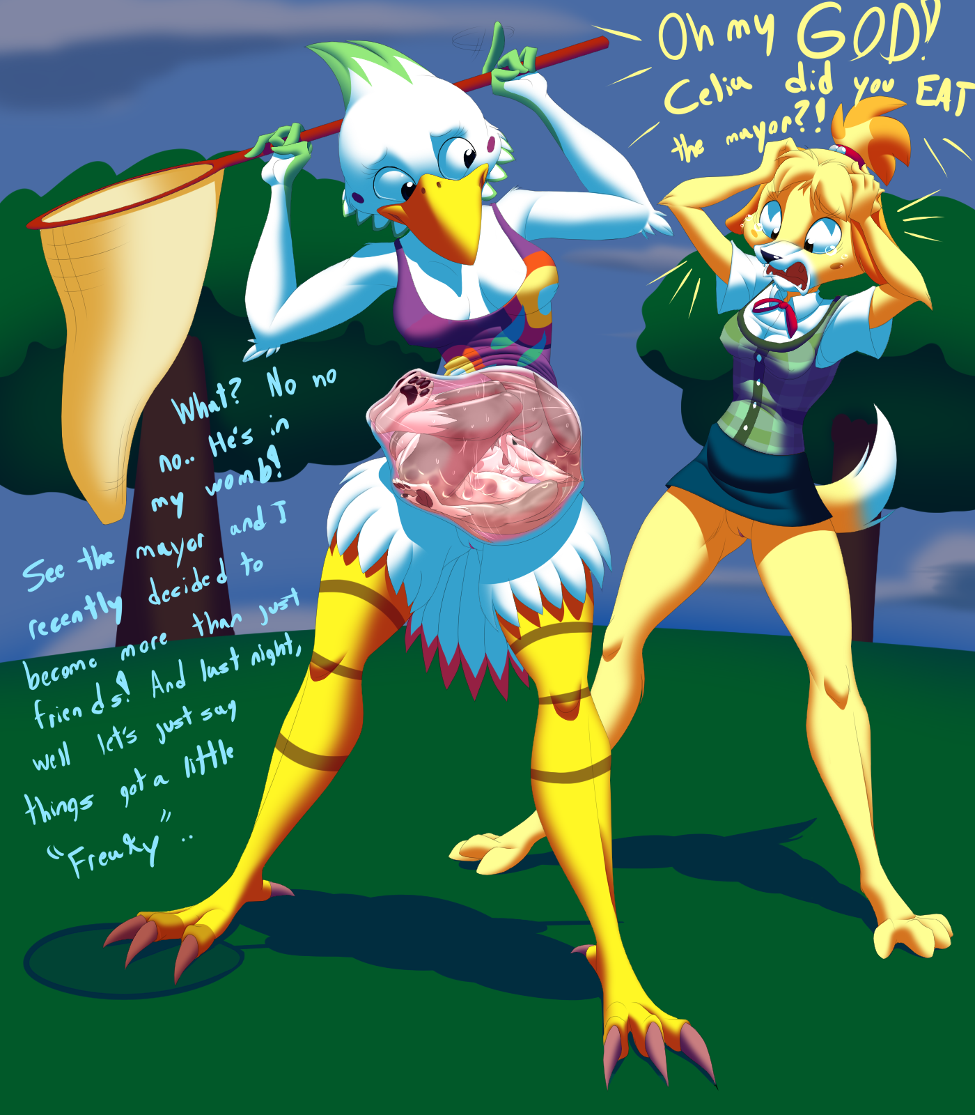 Isabelle (Animal Crossing) Rule 34 Image