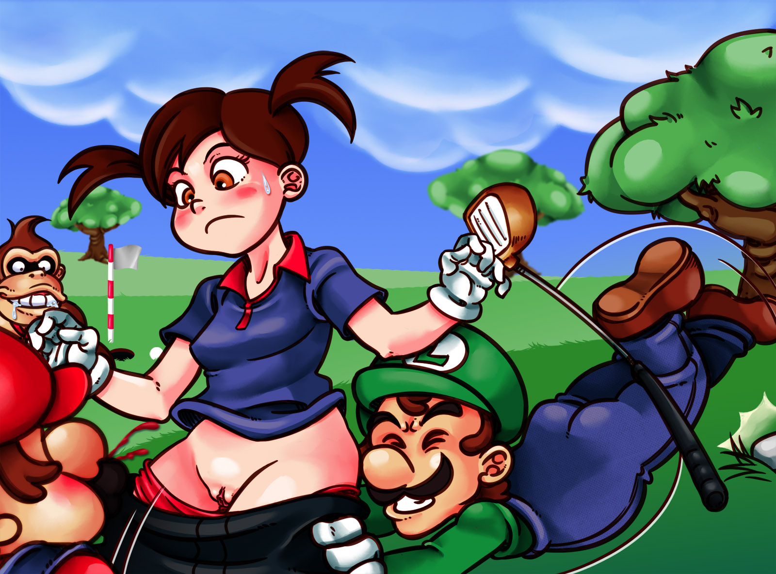 Donkey Kong (Mario (Series)) Rule 34 Image