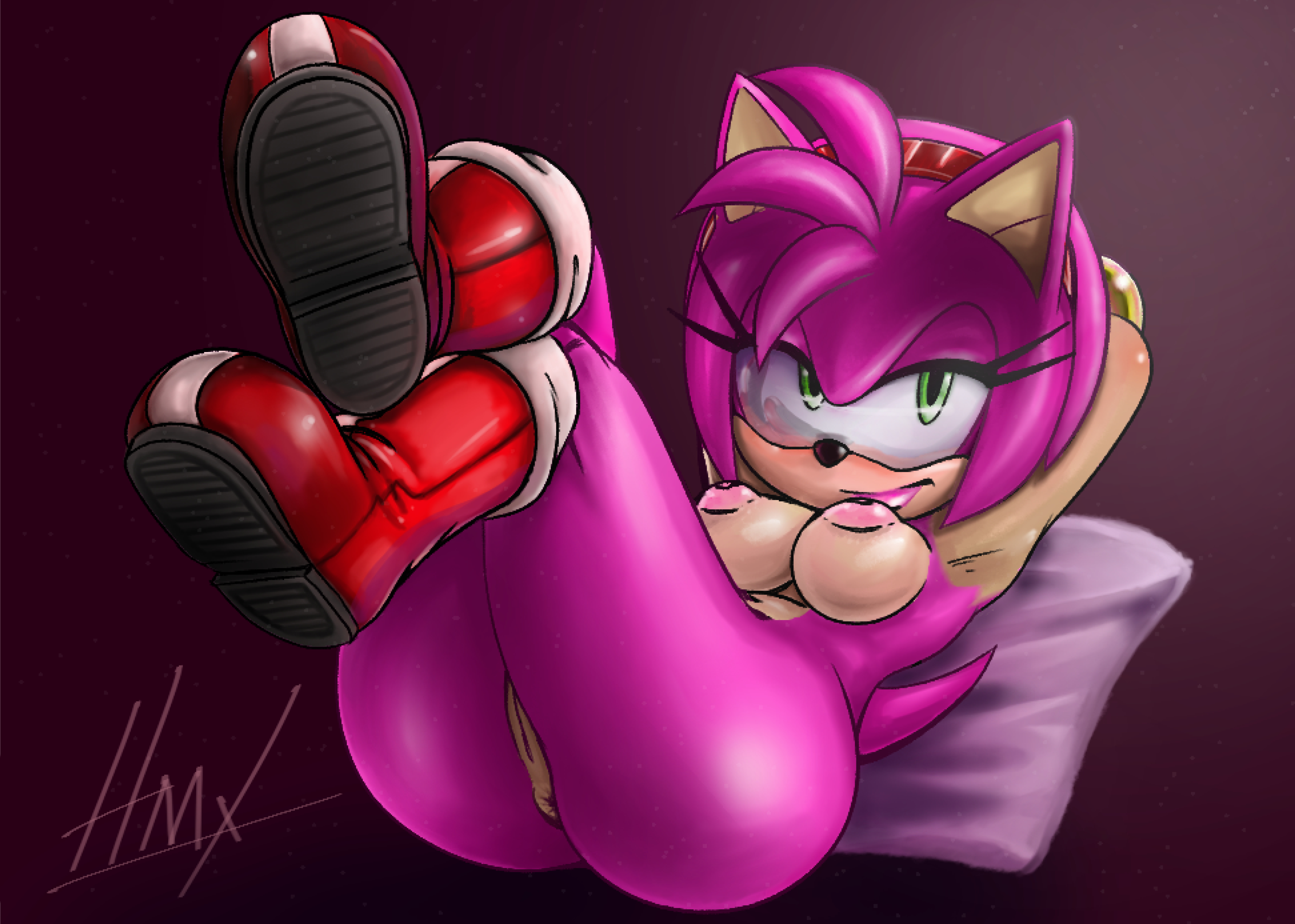 Amy Rose (Sonic (Series)) Rule 34 Image