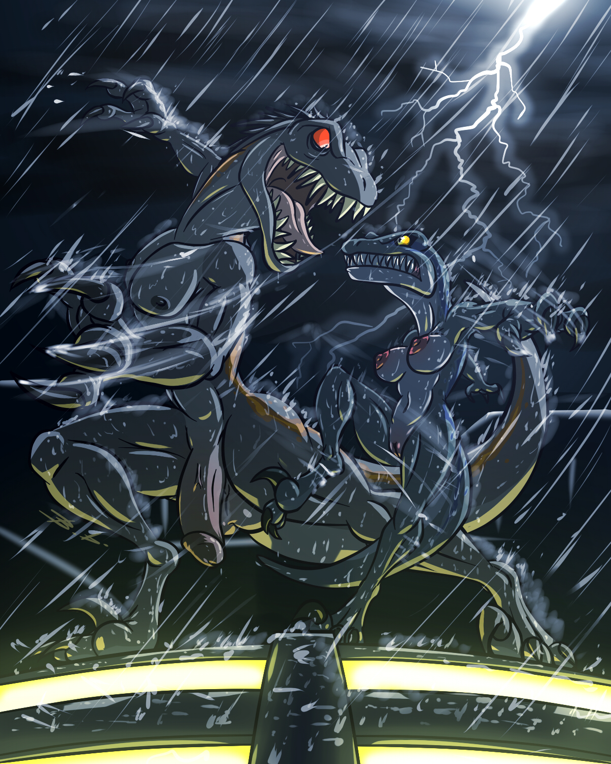 Blue (Jurassic World) Rule 34 Image