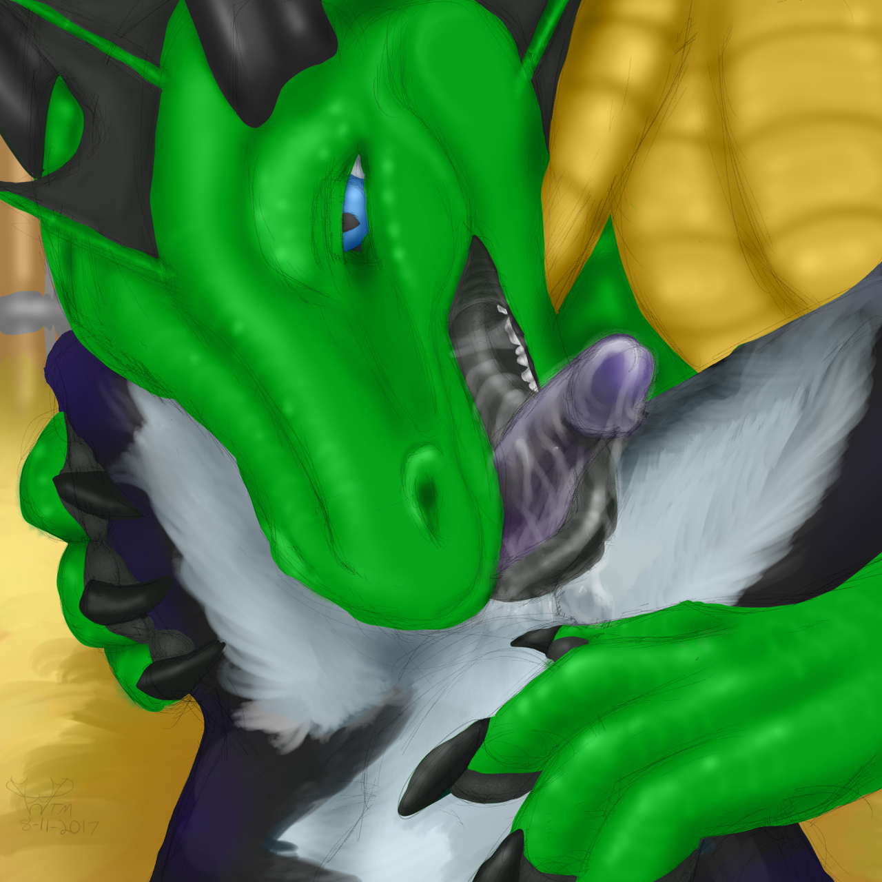 Wolfywetfurr (Akeroh) Rule 34 Image