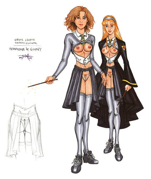 Ginny Weasley (Harry Potter) Rule 34 Image