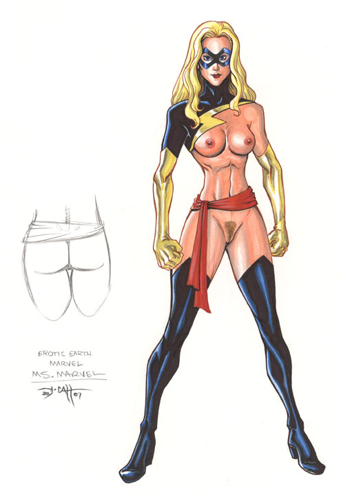 Carol Danvers (Avengers) Rule 34 Image