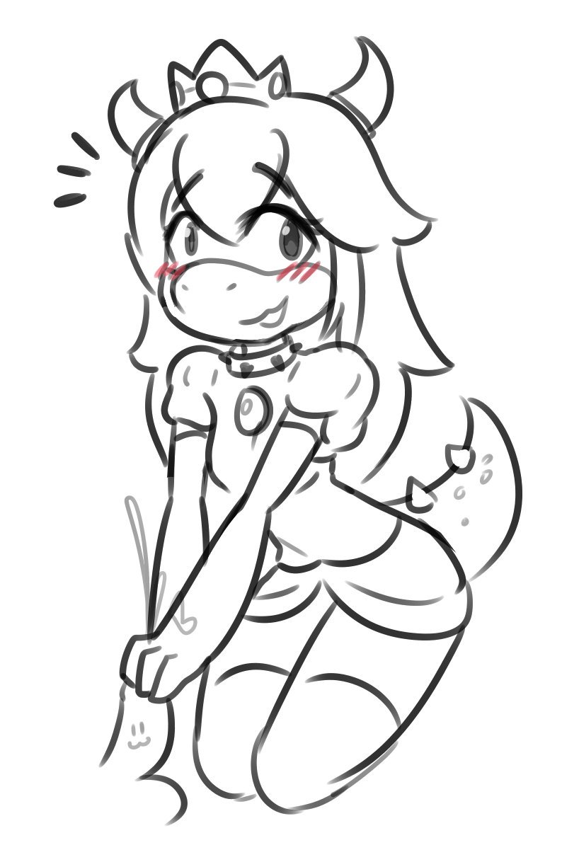 Princess Koopa (Mario (Series)) Rule 34 Image