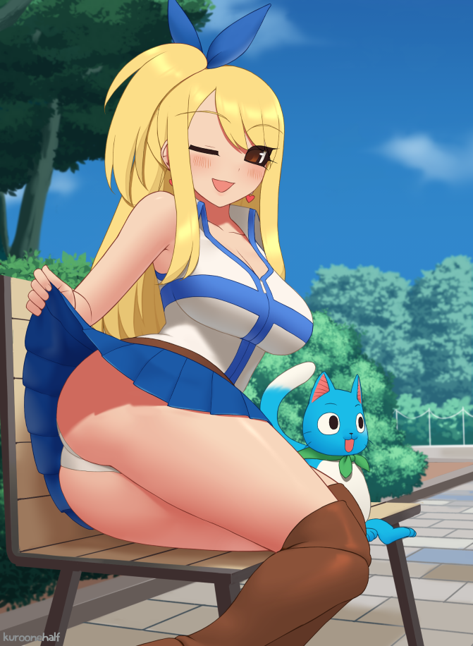 Happy (Fairy Tail) Rule 34 Image