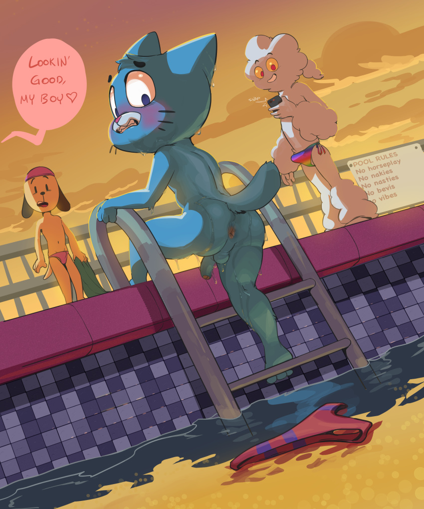 Gumball Watterson (Cartoon Network) Rule 34 Image