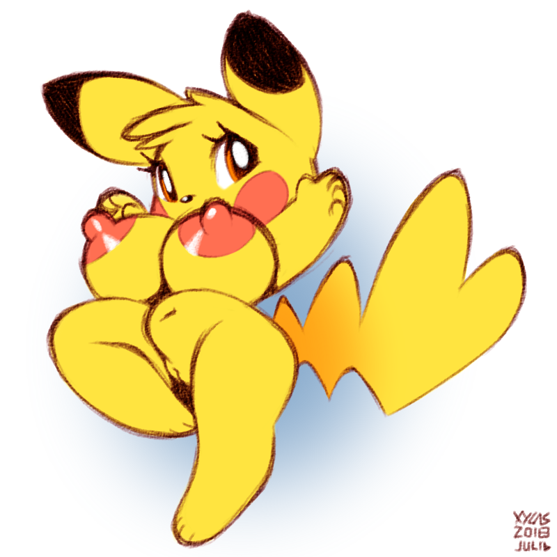 Pikachu (Nintendo) Rule 34 Image
