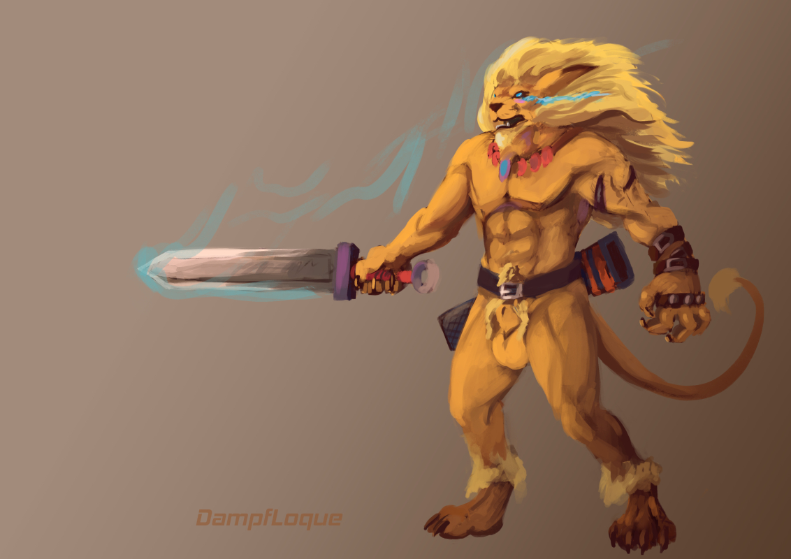 Leomon (Digimon) Rule 34 Image