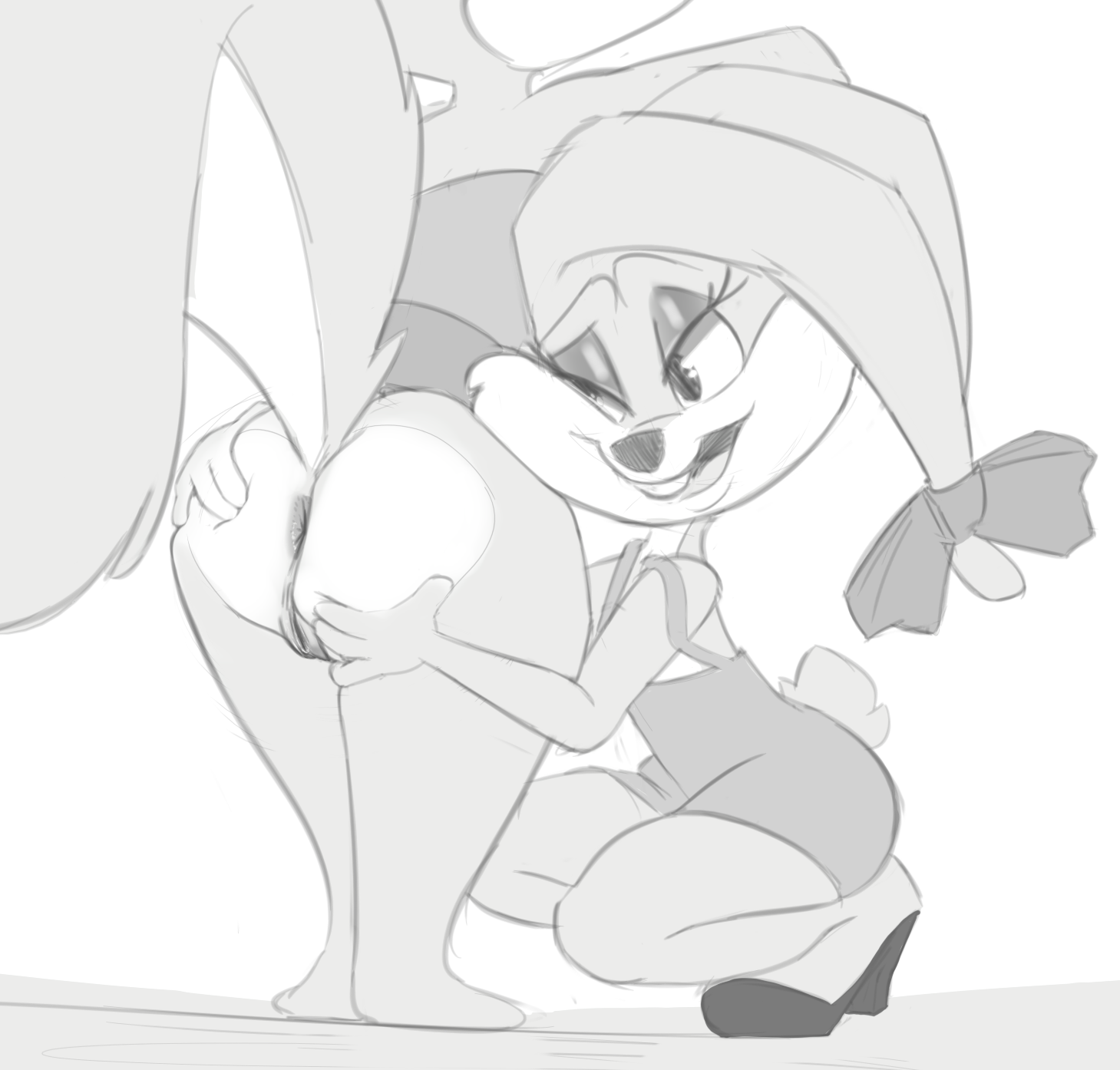 Babs Bunny (Tiny Toon Adventures) Rule 34 Image