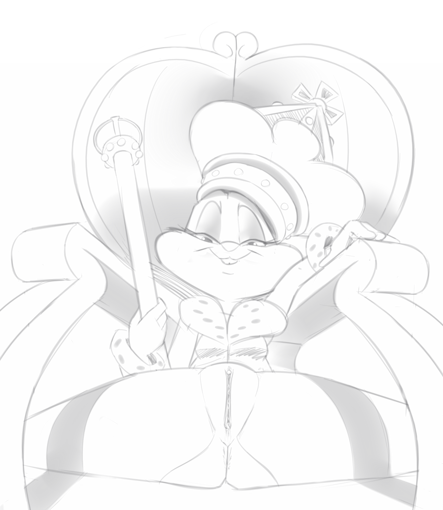 Babs Bunny (Tiny Toon Adventures) Rule 34 Image