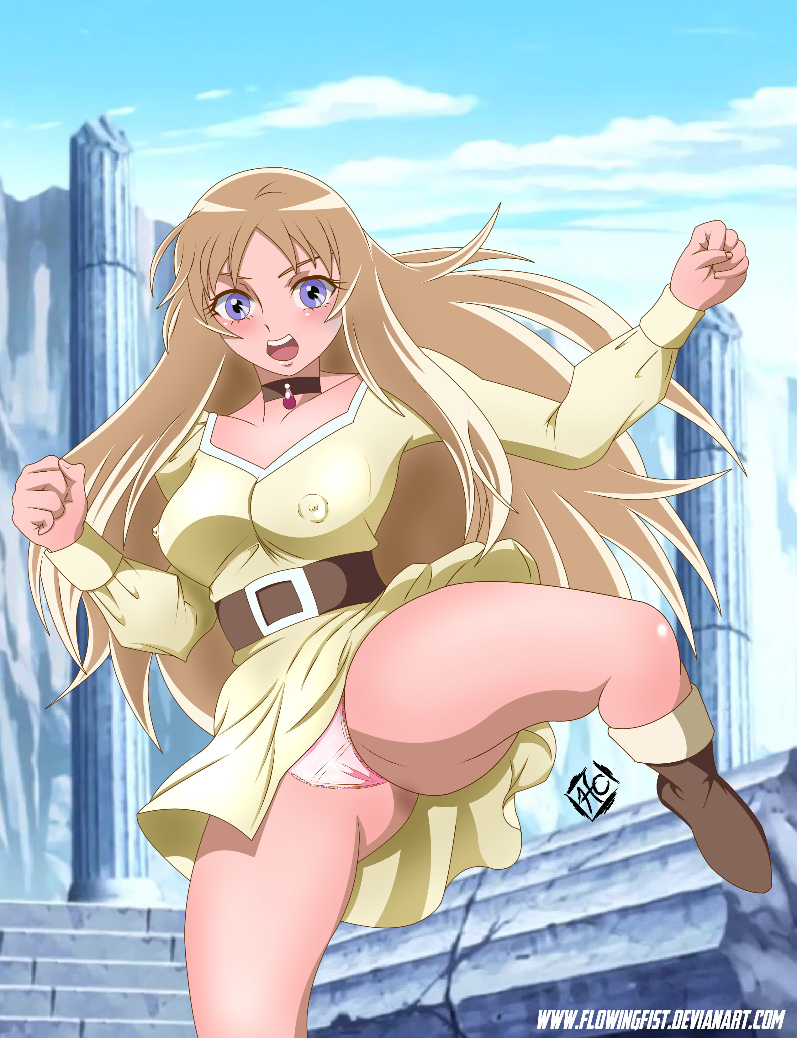 Aquila Yuna (Saint Seiya) Rule 34 Image