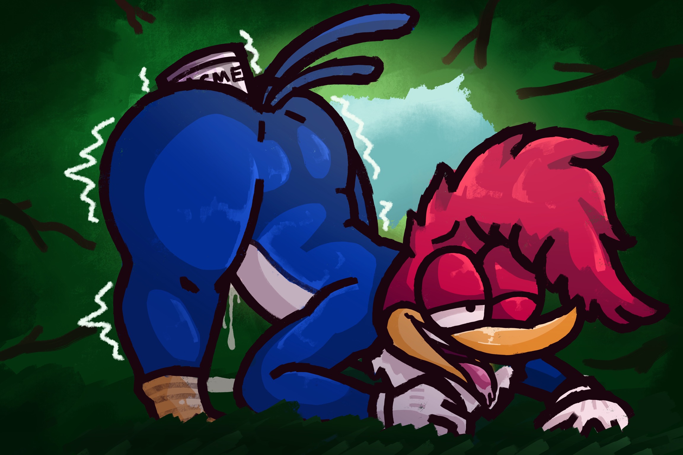 Woody Woodpecker (The Woody Woodpecker Show) Rule 34 Image