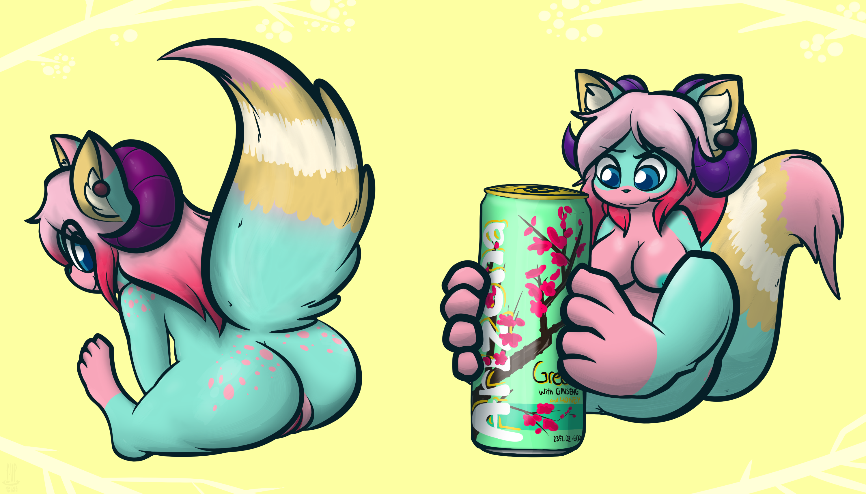 Arizona Green Tea Rule 34 Image