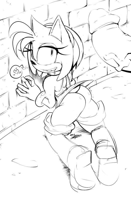 Amy Rose (Sega) Rule 34 Image