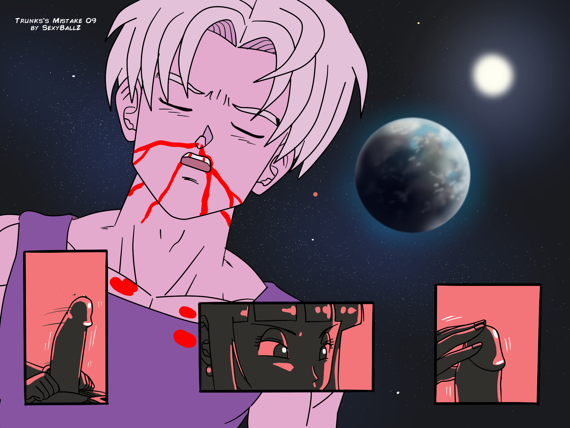 Chichi (Dragon Ball) Rule 34 Image