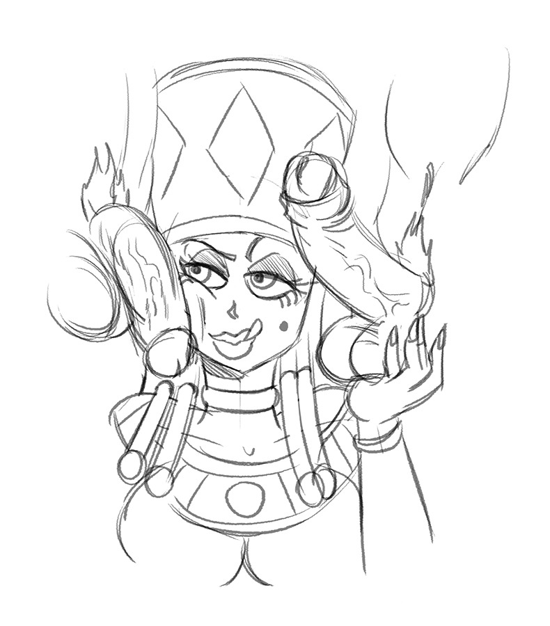 Helles (Dragon Ball) Rule 34 Image