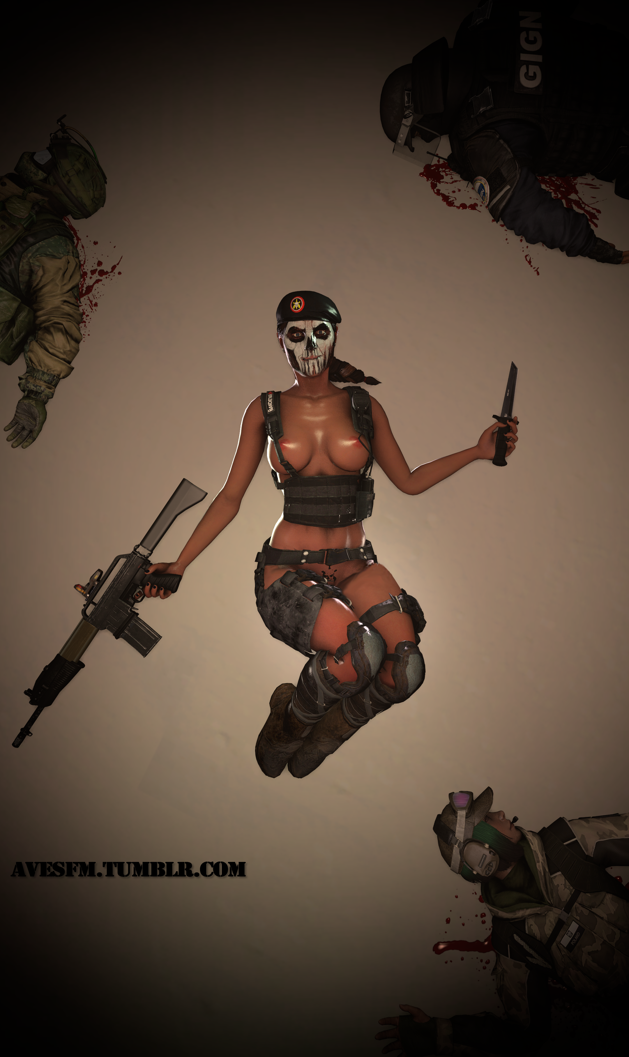 Caveira (Rainbow Six) Rule 34 Image