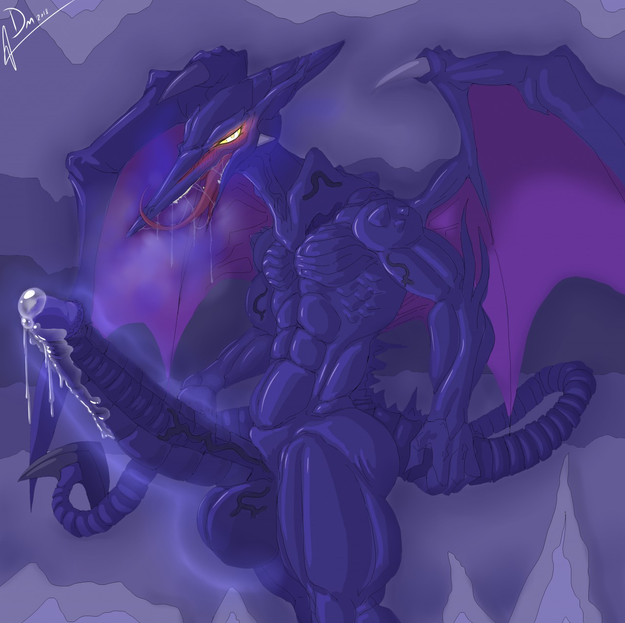 Ridley (Metroid) Rule 34 Image
